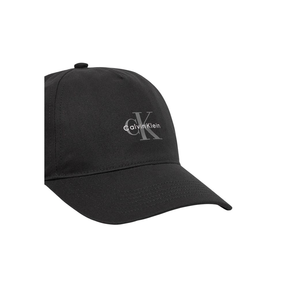 Black Cotton Cap (Baseball Hat)