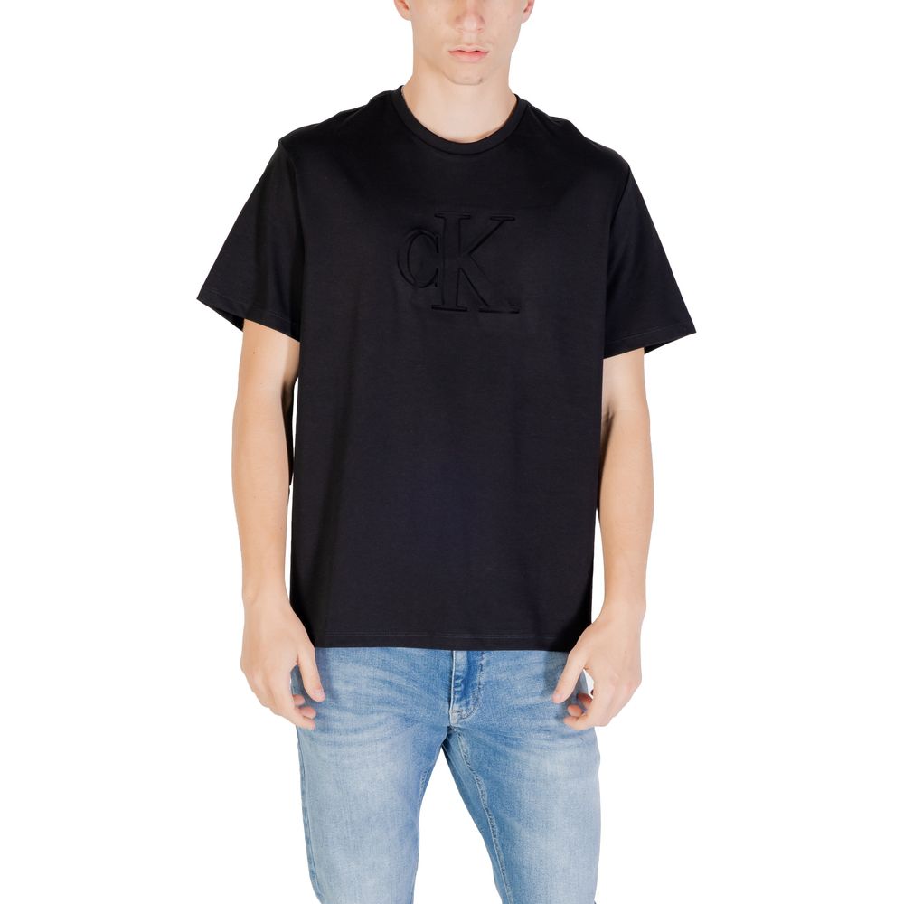 Black Cotton T-Shirt