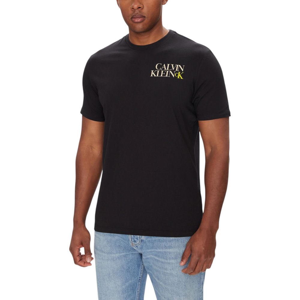 Black Cotton T-Shirt