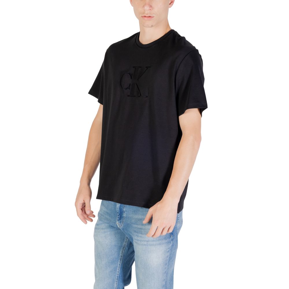 Black Cotton T-Shirt