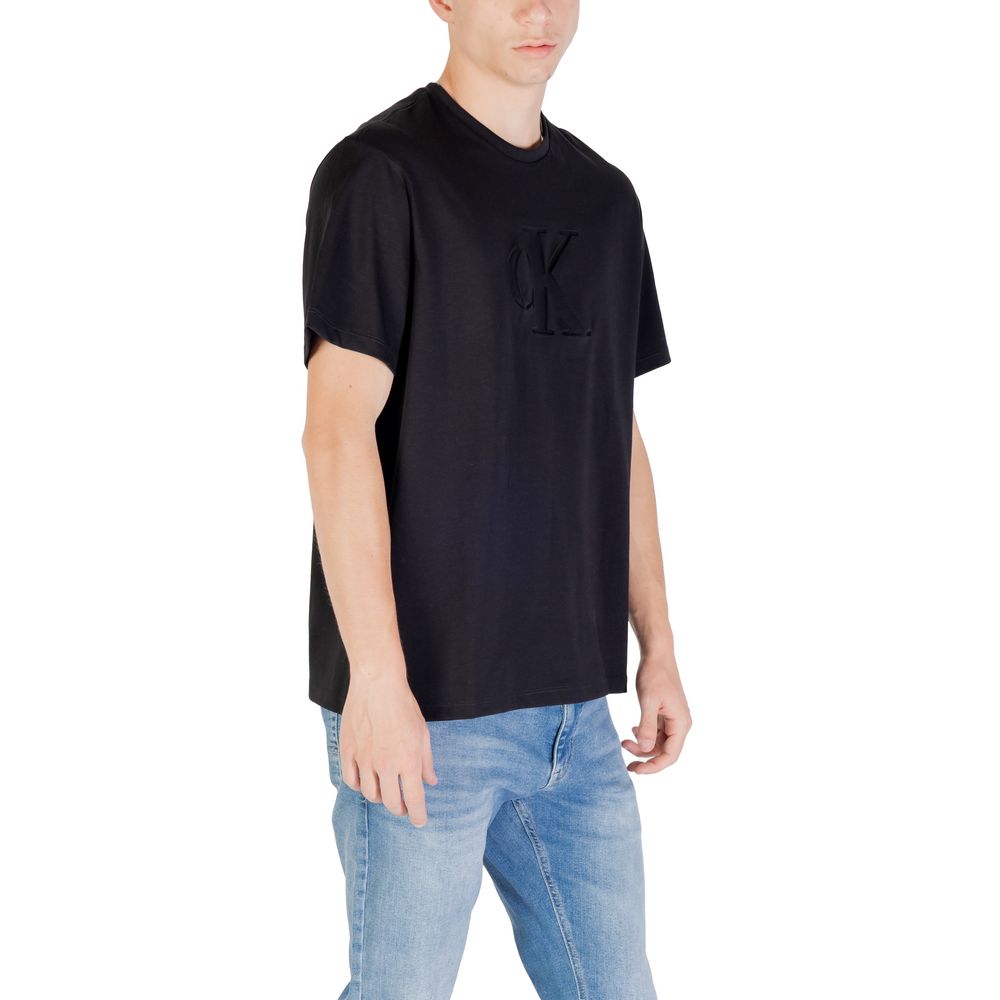 Black Cotton T-Shirt