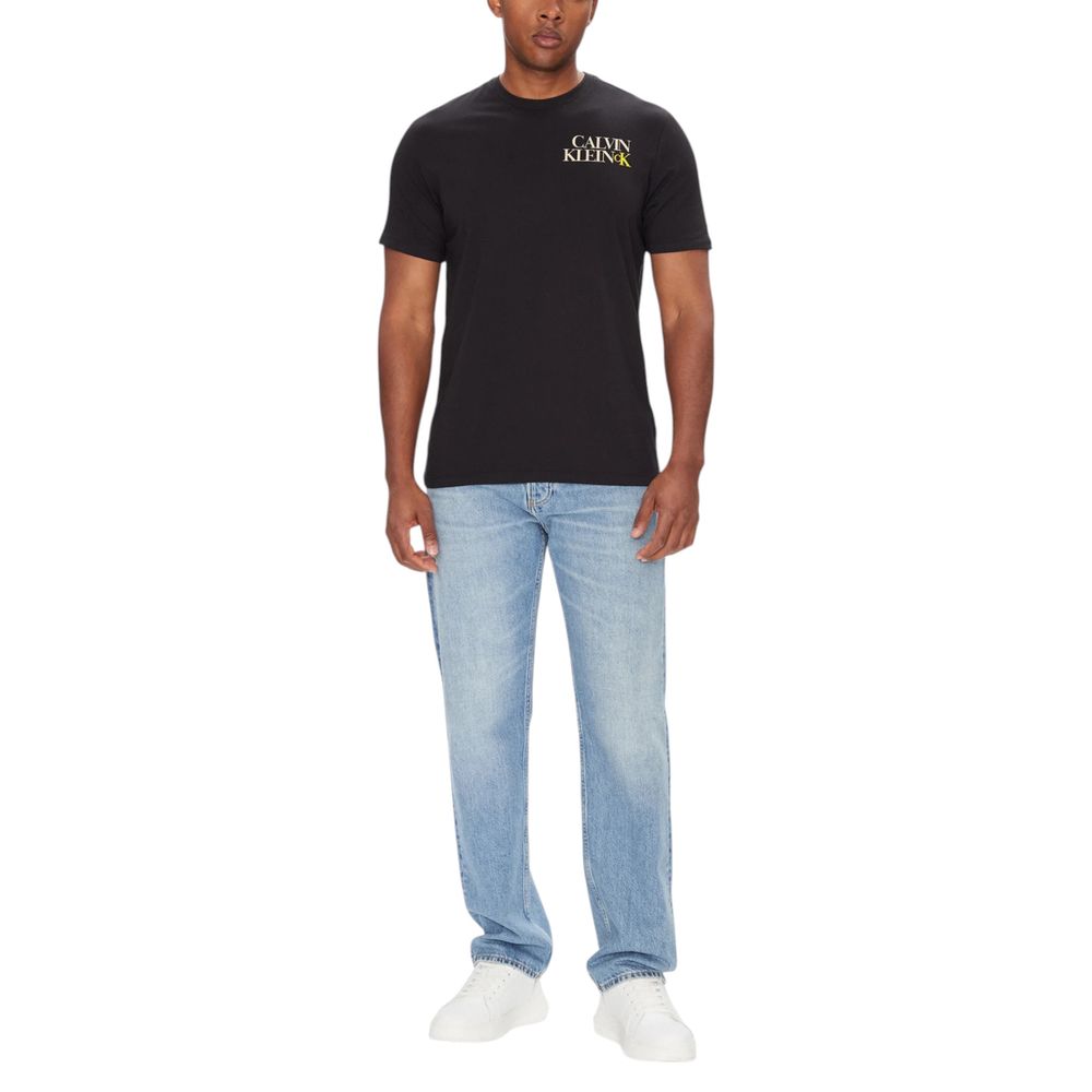 Black Cotton T-Shirt