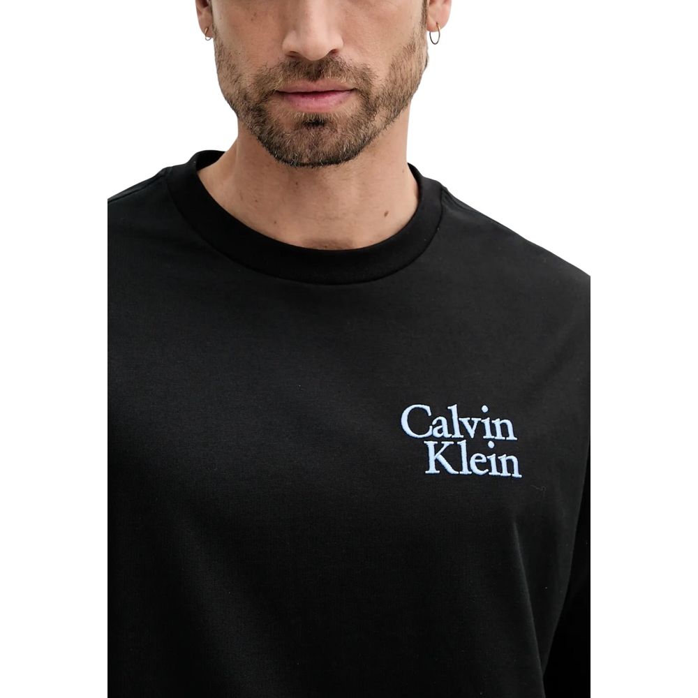 Black Cotton T-Shirt