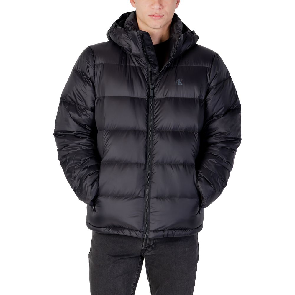Black Polyamide Coat