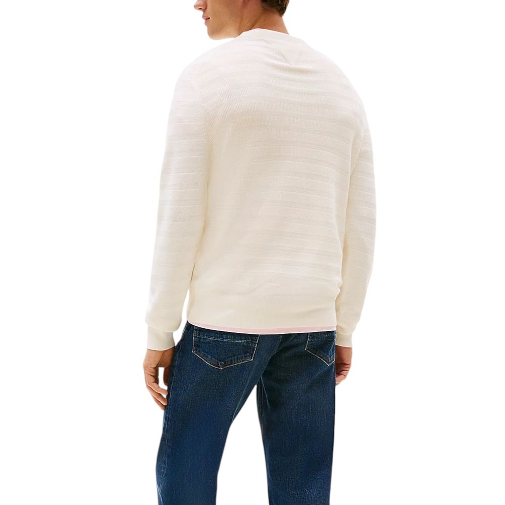 Beige Recycled Cotton Sweatshirt