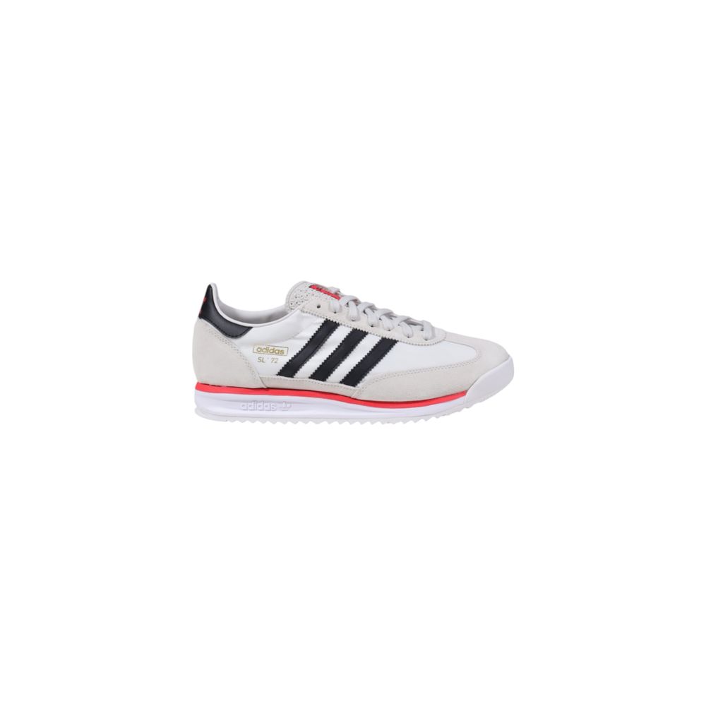White Suede Leather Athletic Sneakers