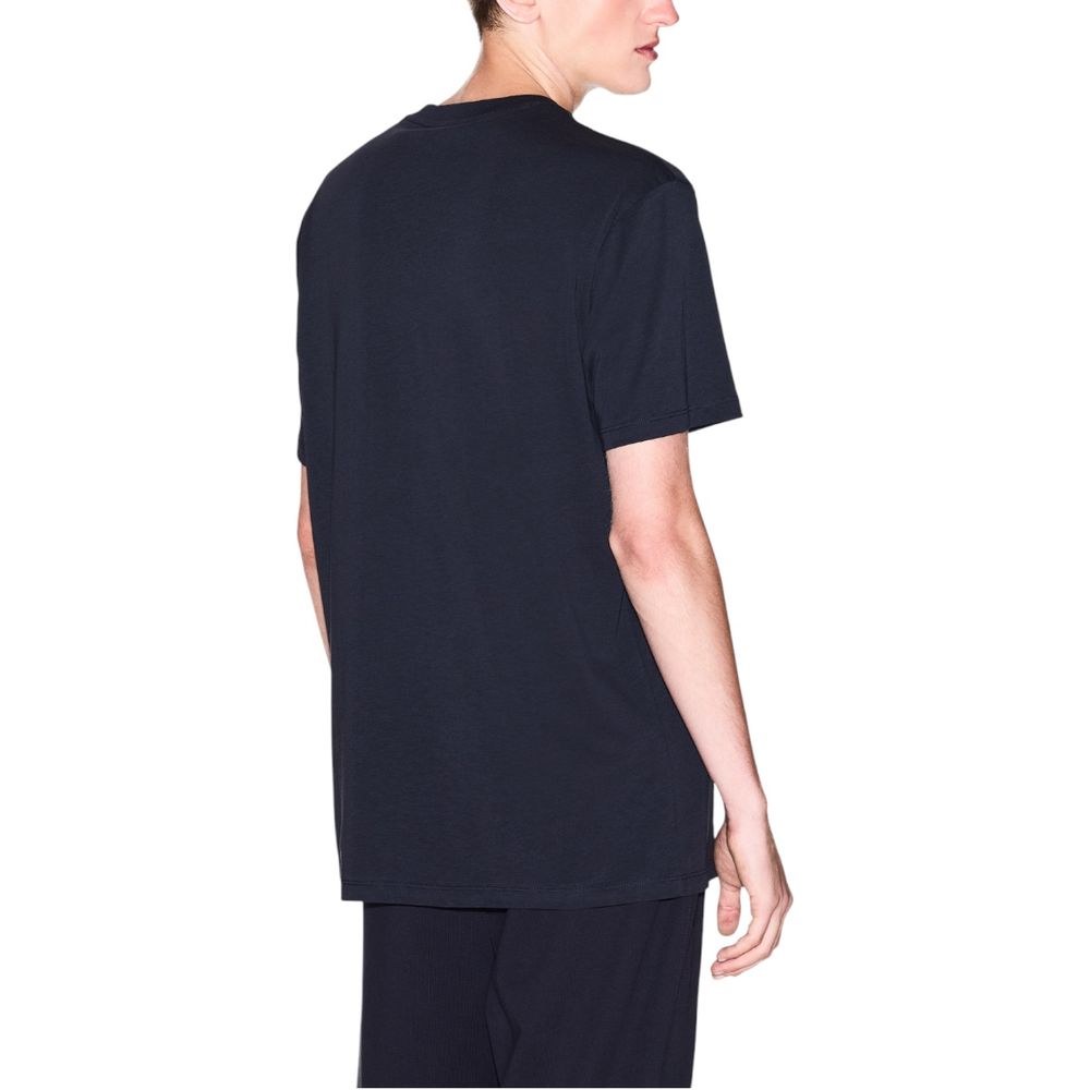 Blue Cotton T-Shirt