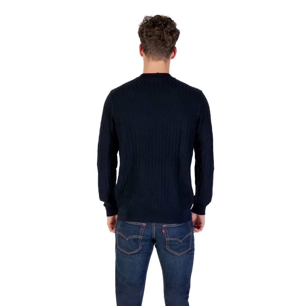 Blue Marabou Sweatshirt