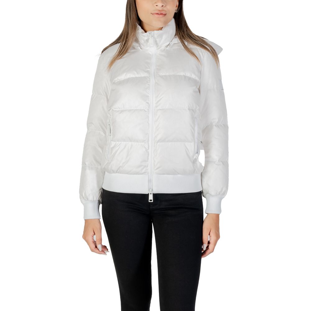 White Polyamide Coat