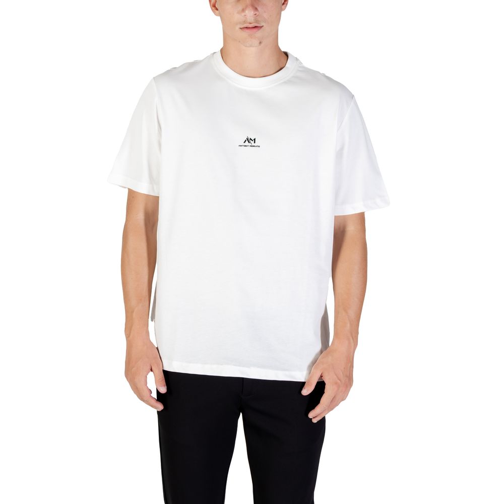 Cream Cotton T-Shirt