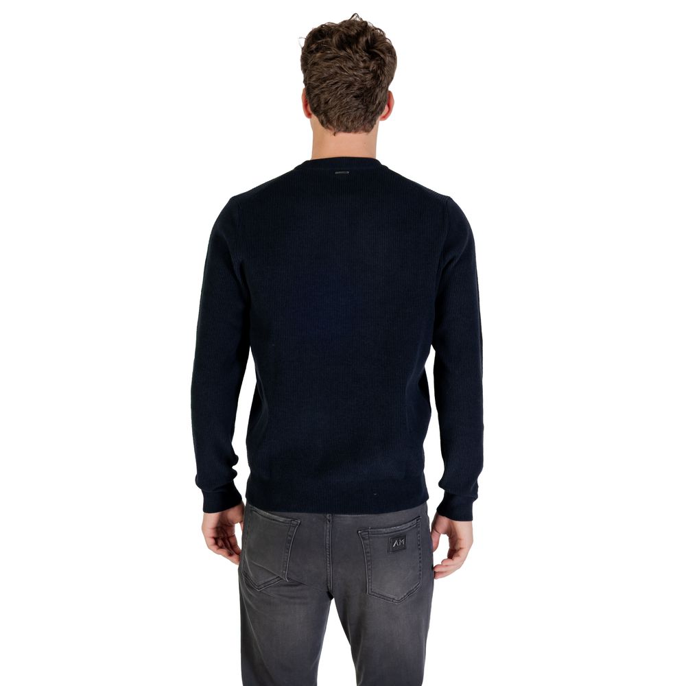 Blue Polyester Sweatshirt