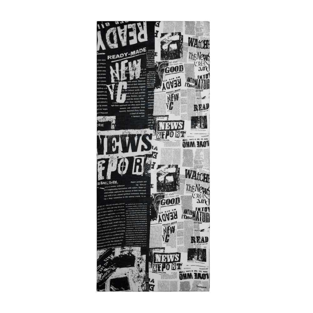 Black Viscose Scarf