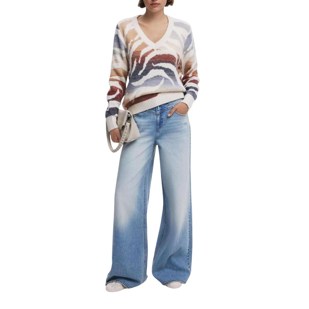 Cream Marabou Sweatshirt