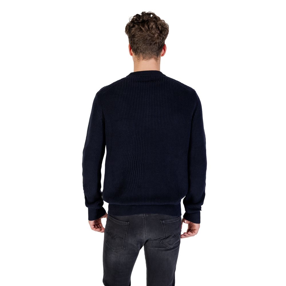Blue Cotton Sweatshirt