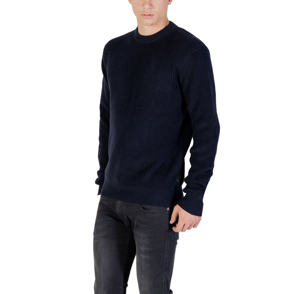 Blue Cotton Sweatshirt