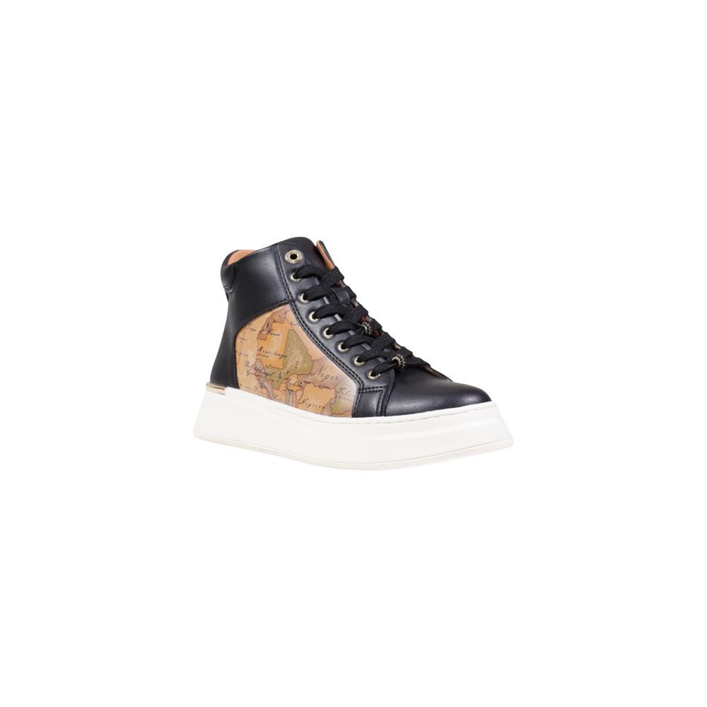 Black Polyethylene Chunky Sneakers