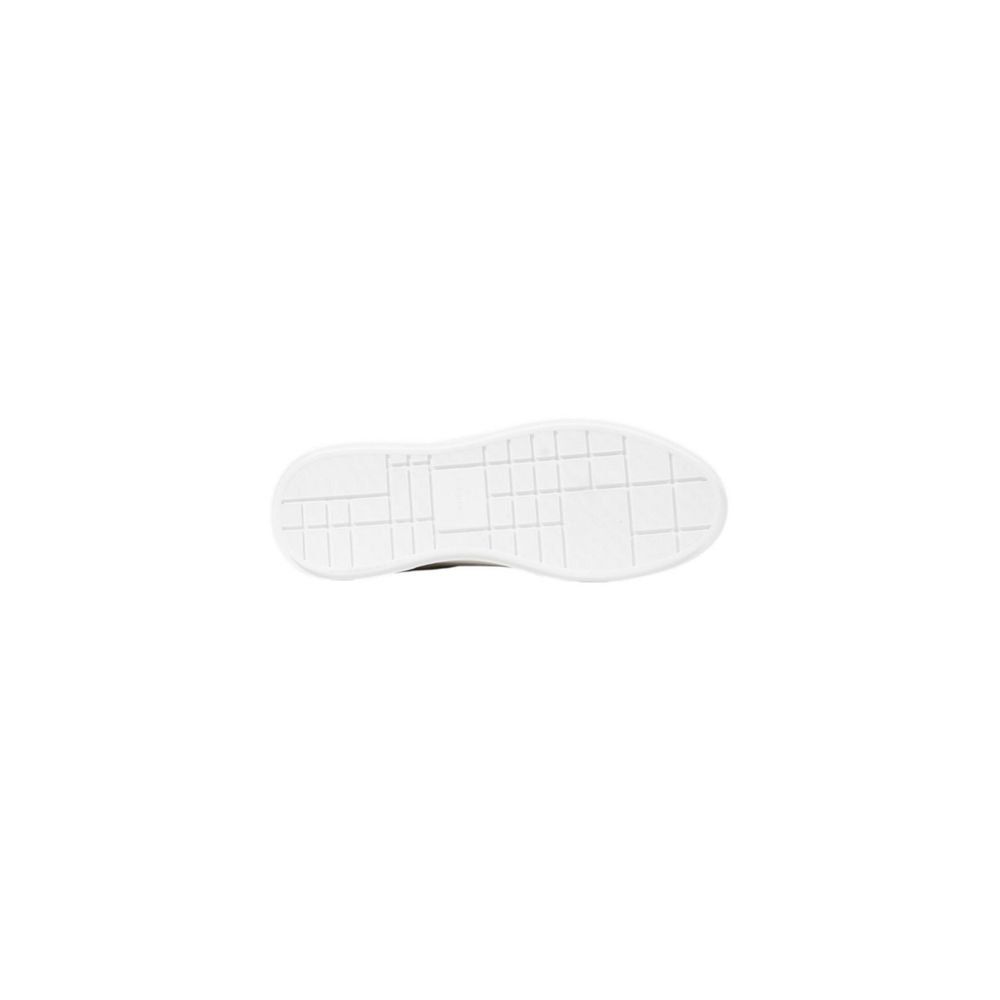 White Leather Chunky Sneakers