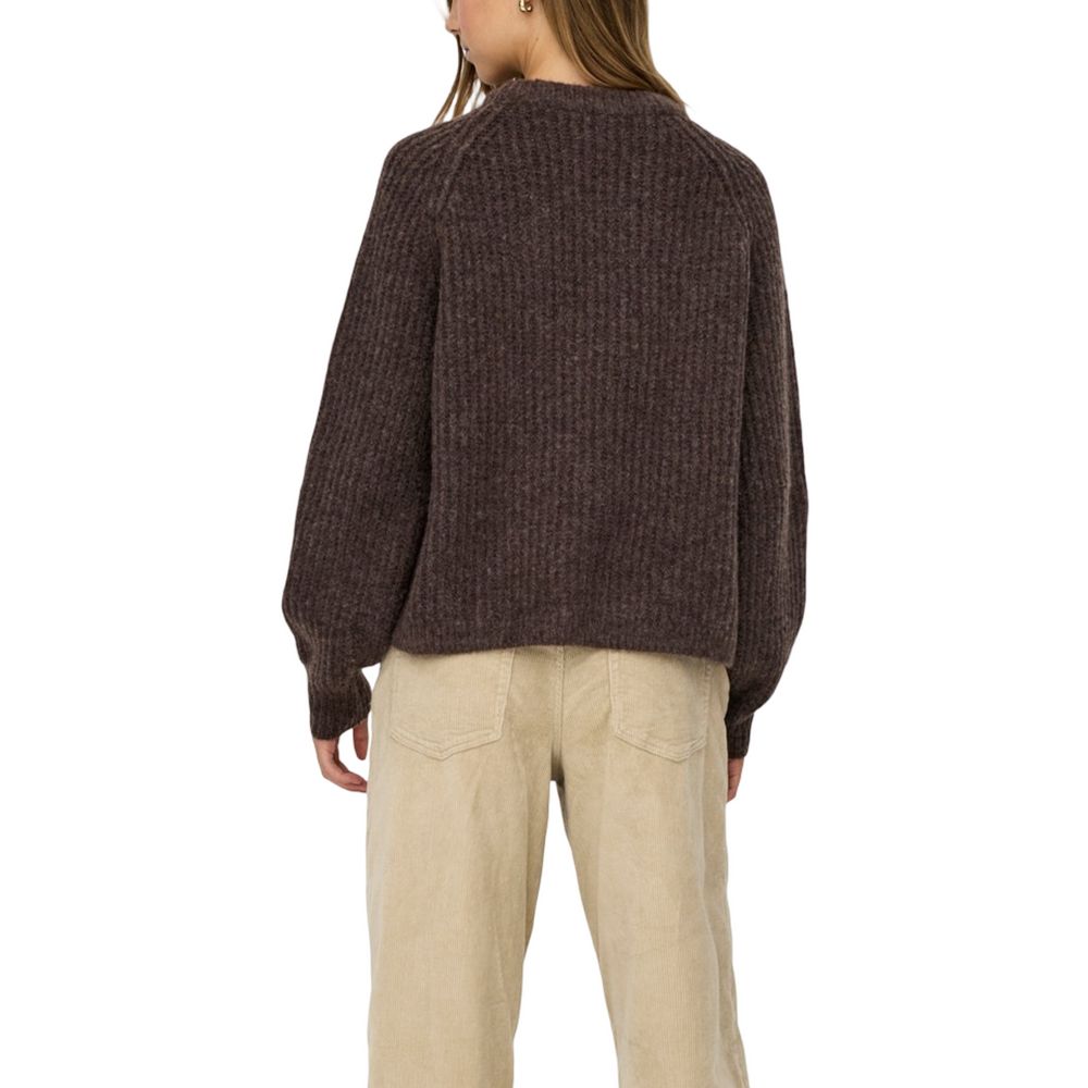 Brown Recycled Polyester Sweatshirt
