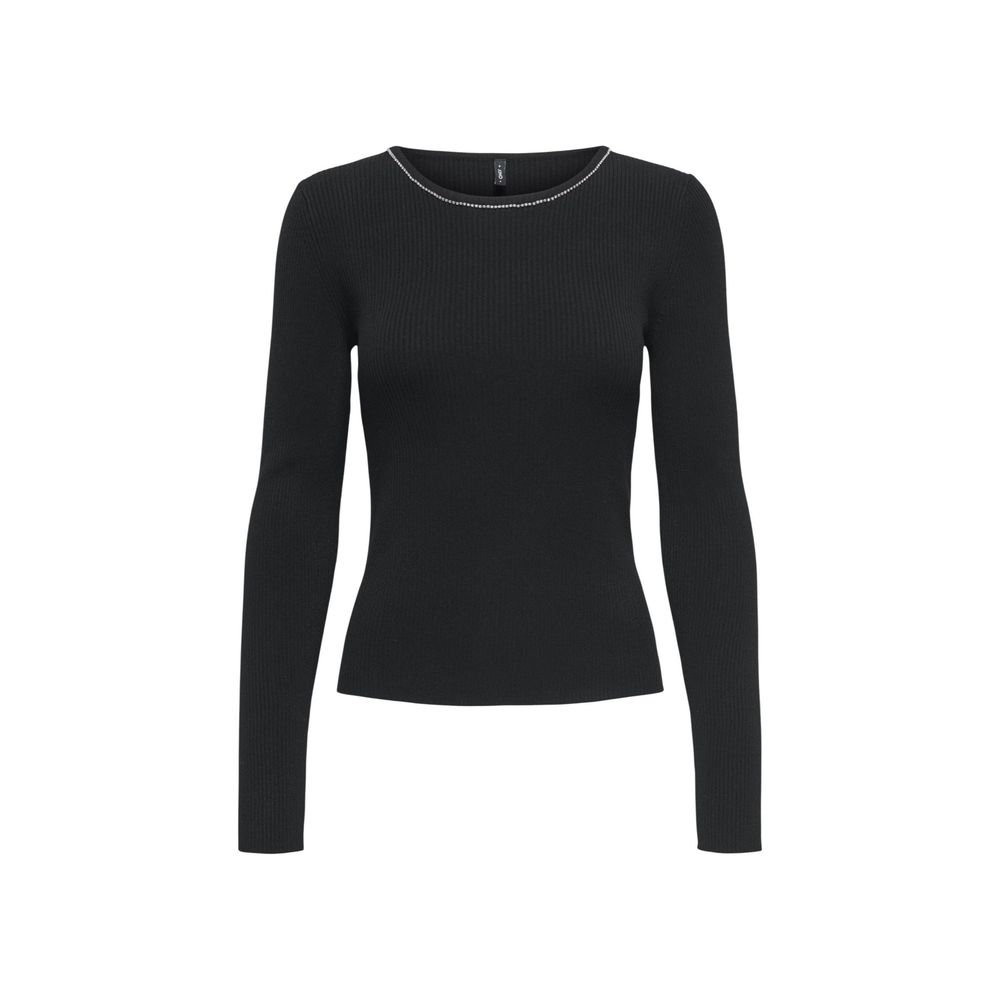 Black Viscose Sweatshirt