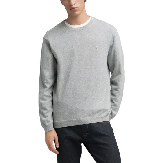 Gray Cotton Sweatshirt