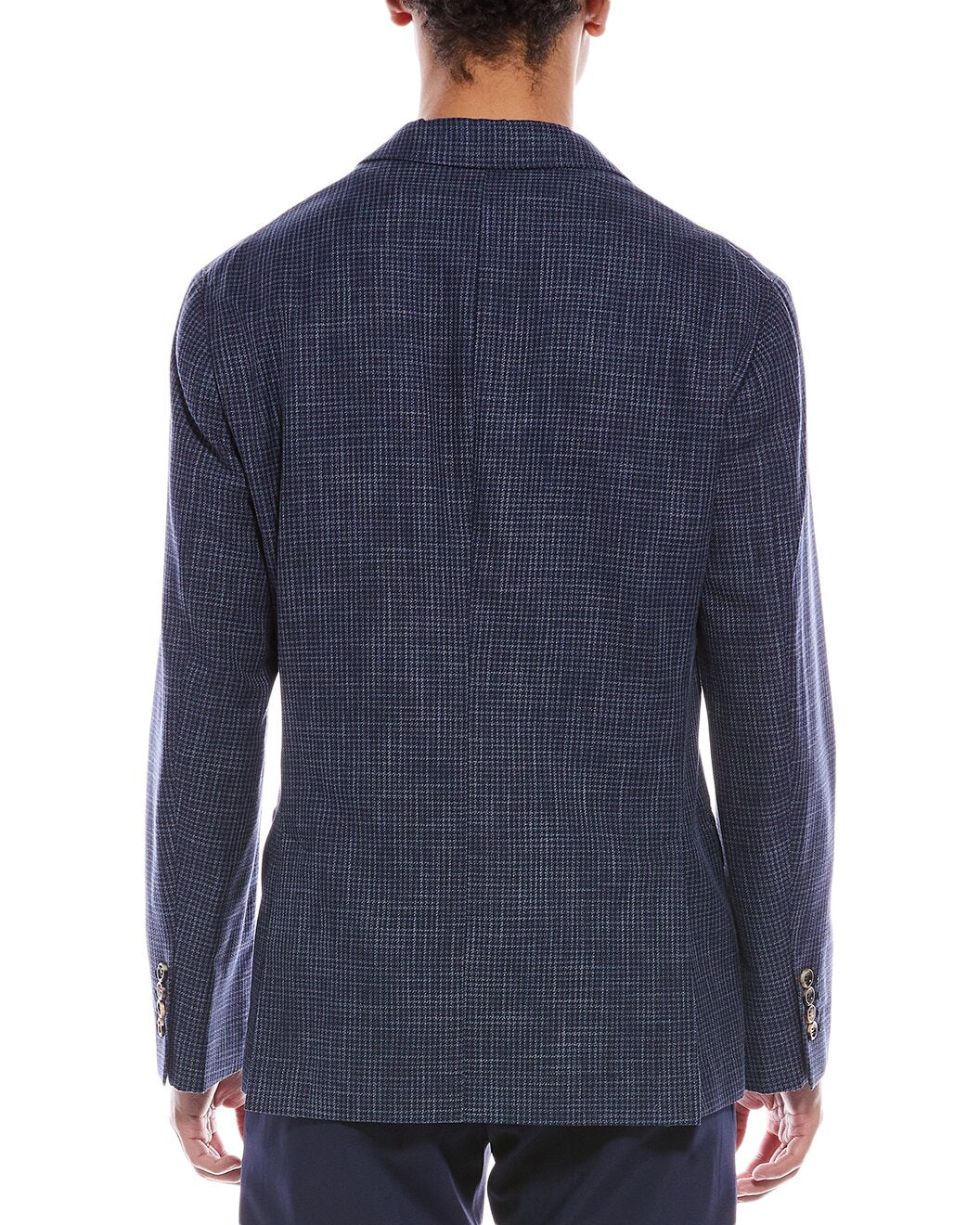 Blue Cotton Blazer