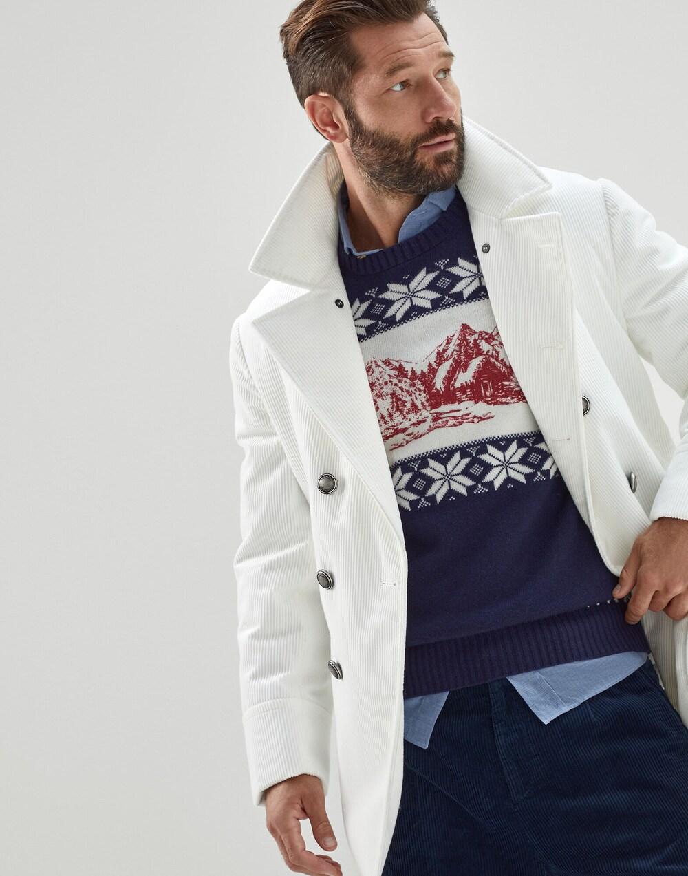 White Cotton Coat