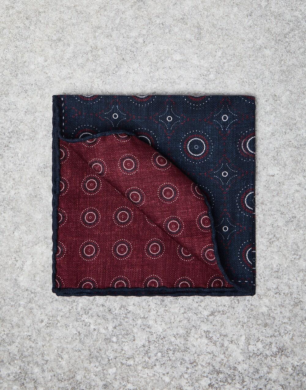 Bicolor Silk Pocket Square