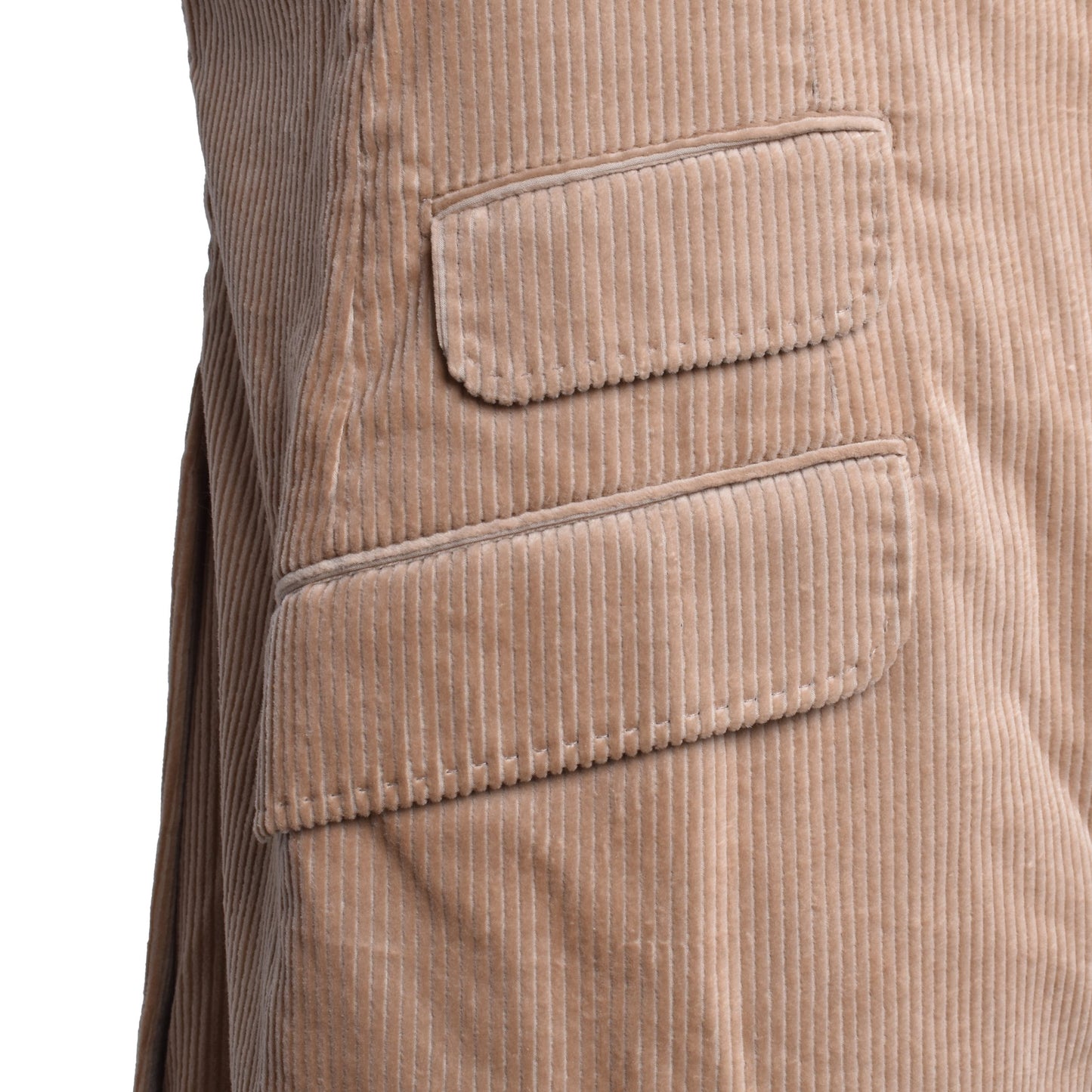 Beige Cotton Blazer