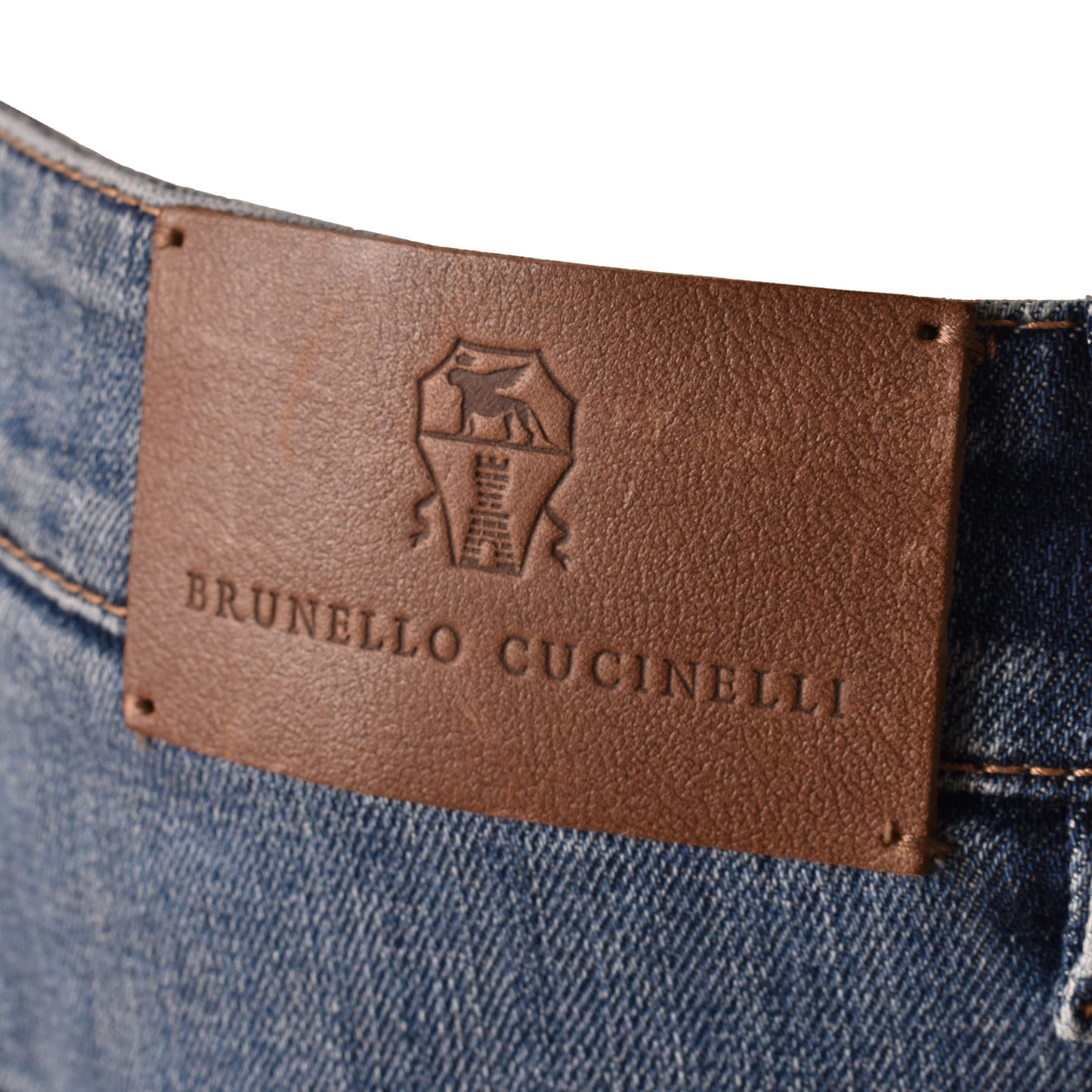 Blue Cotton Relaxed Fit Jeans