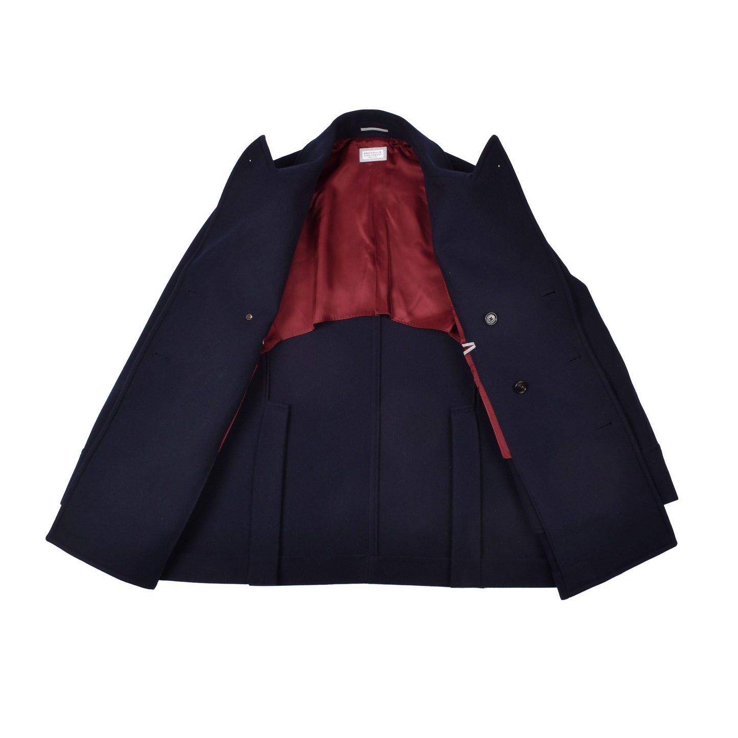 Blue Wool Coat