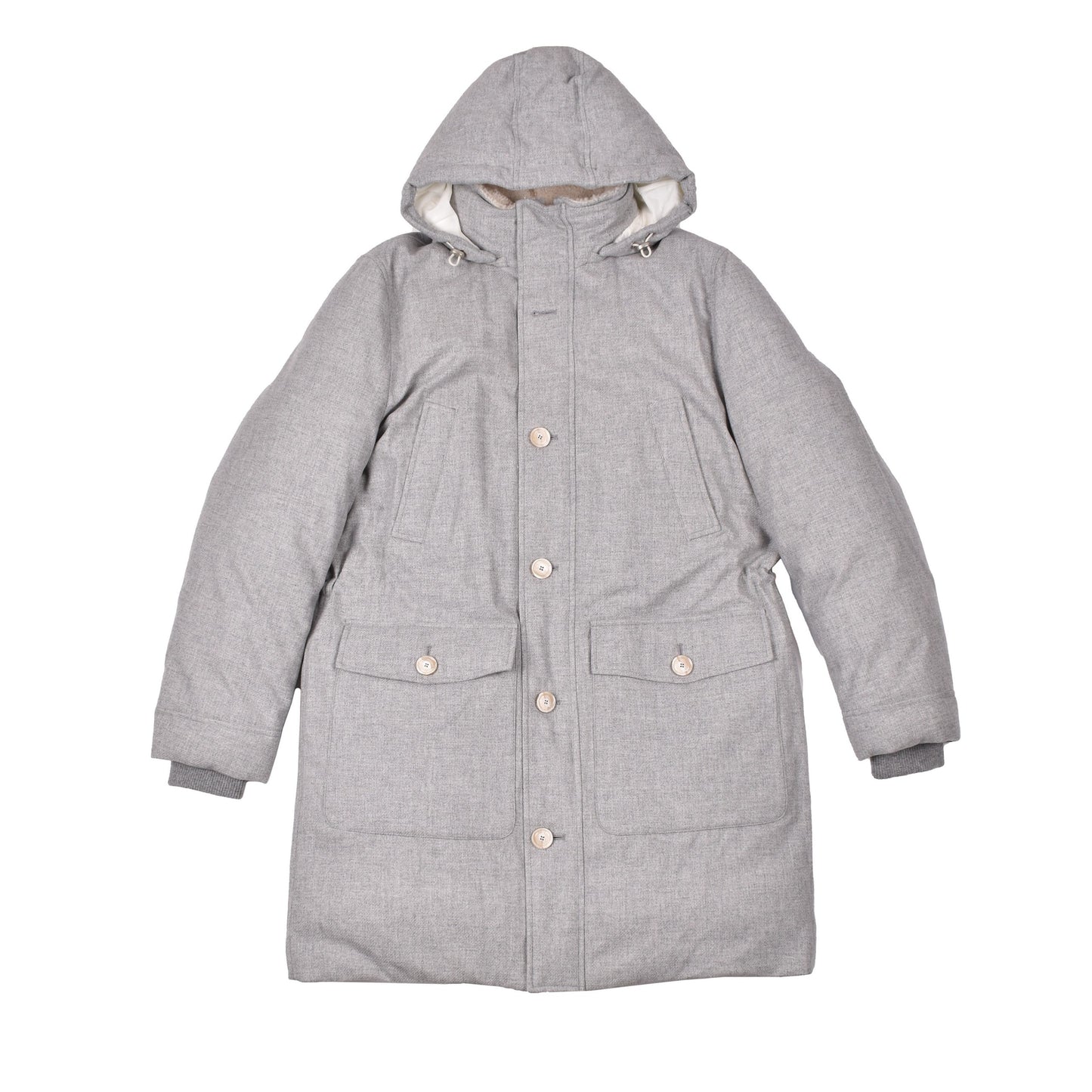Multicolor Wool Full-Length Jacket