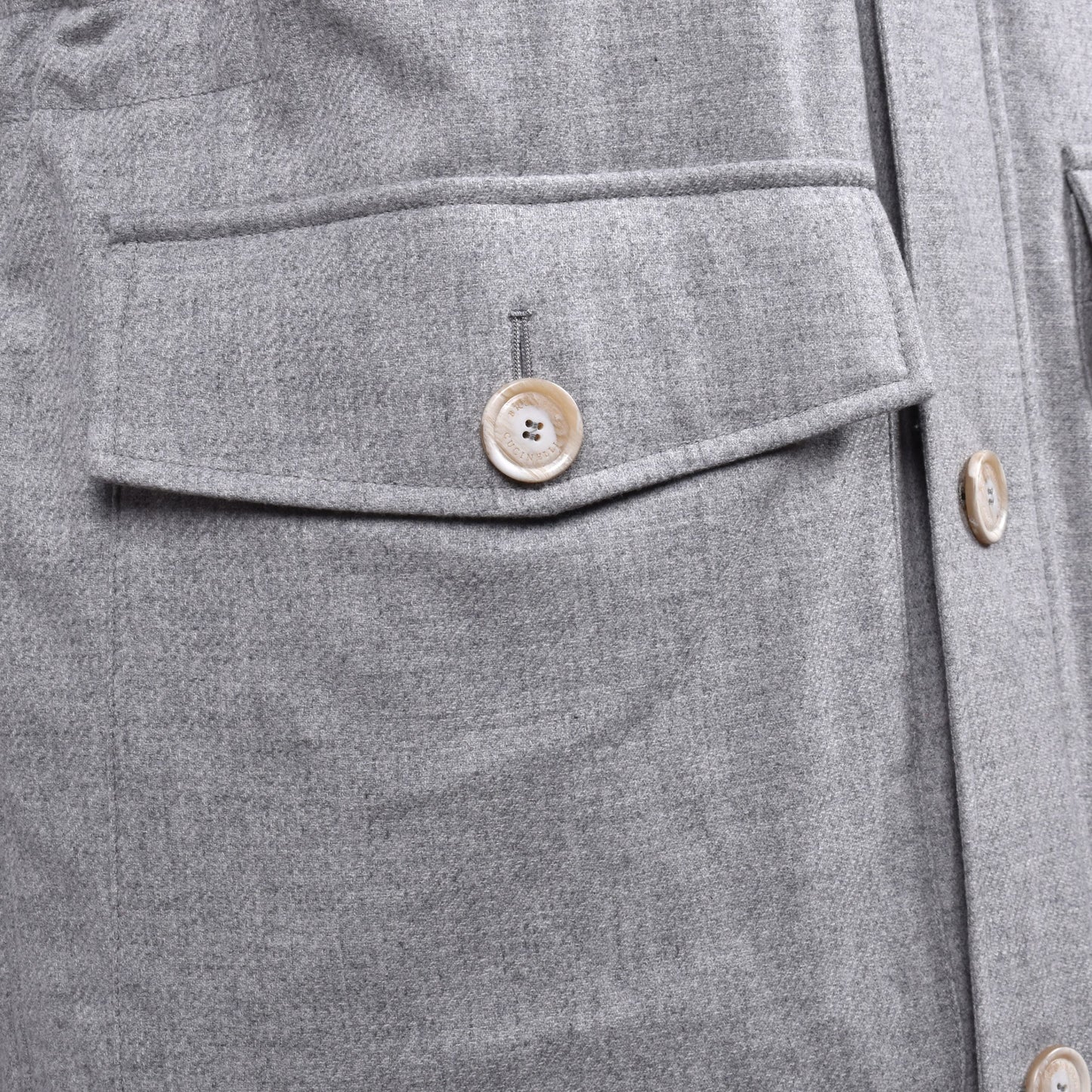 Multicolor Wool Full-Length Jacket