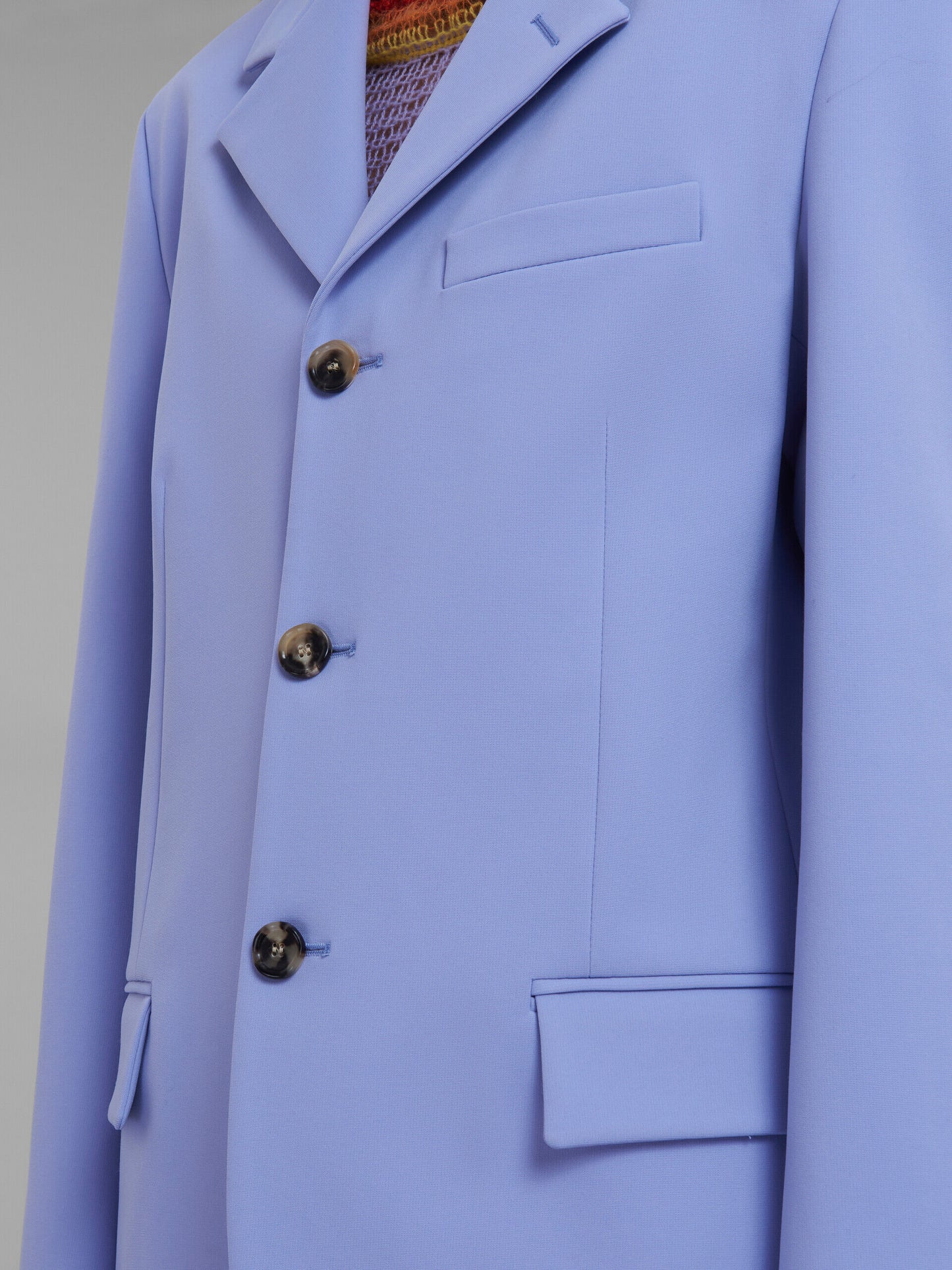 Purple Fibres Jackets And Coat