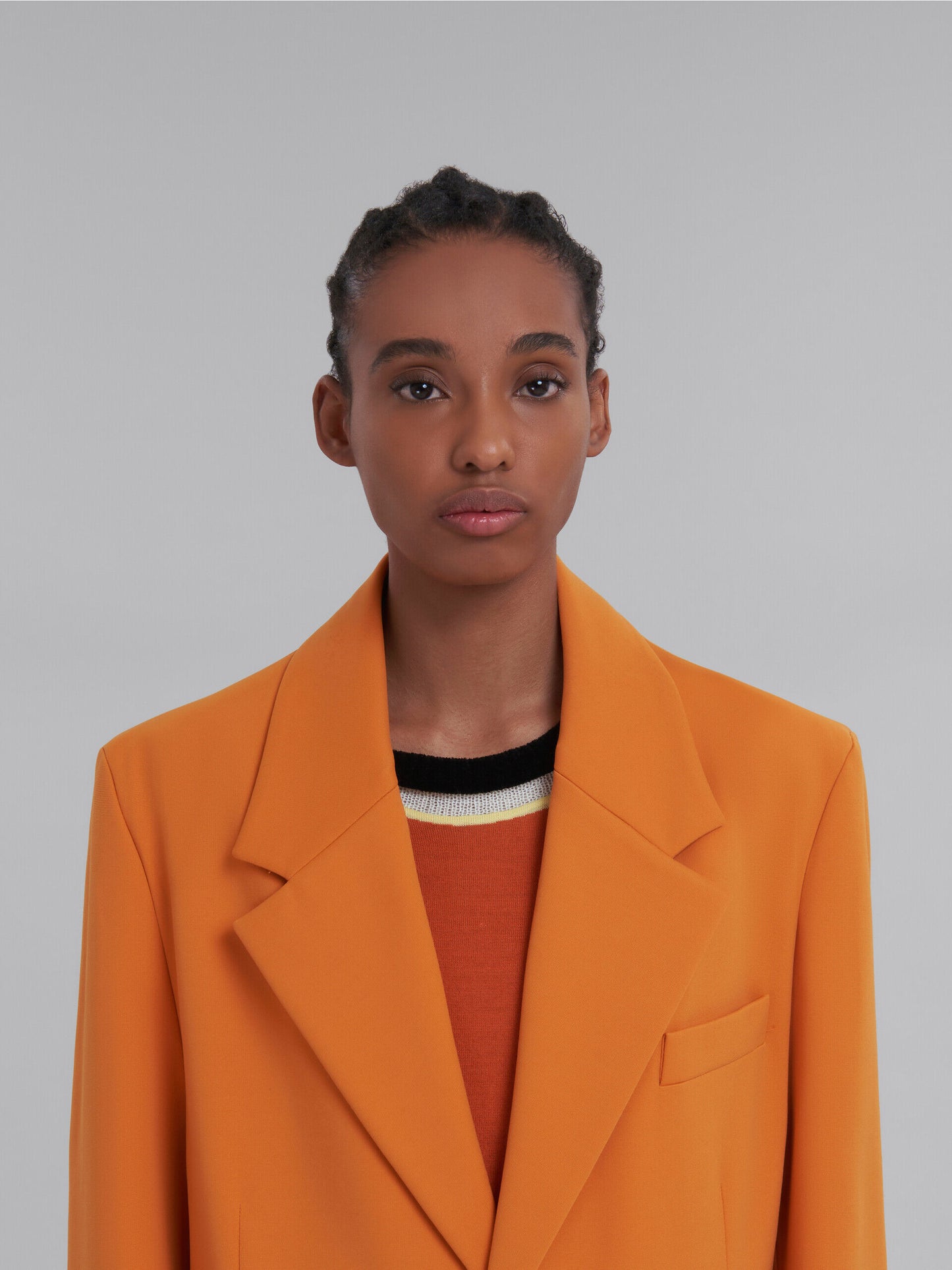 Yellow Fibres Coat