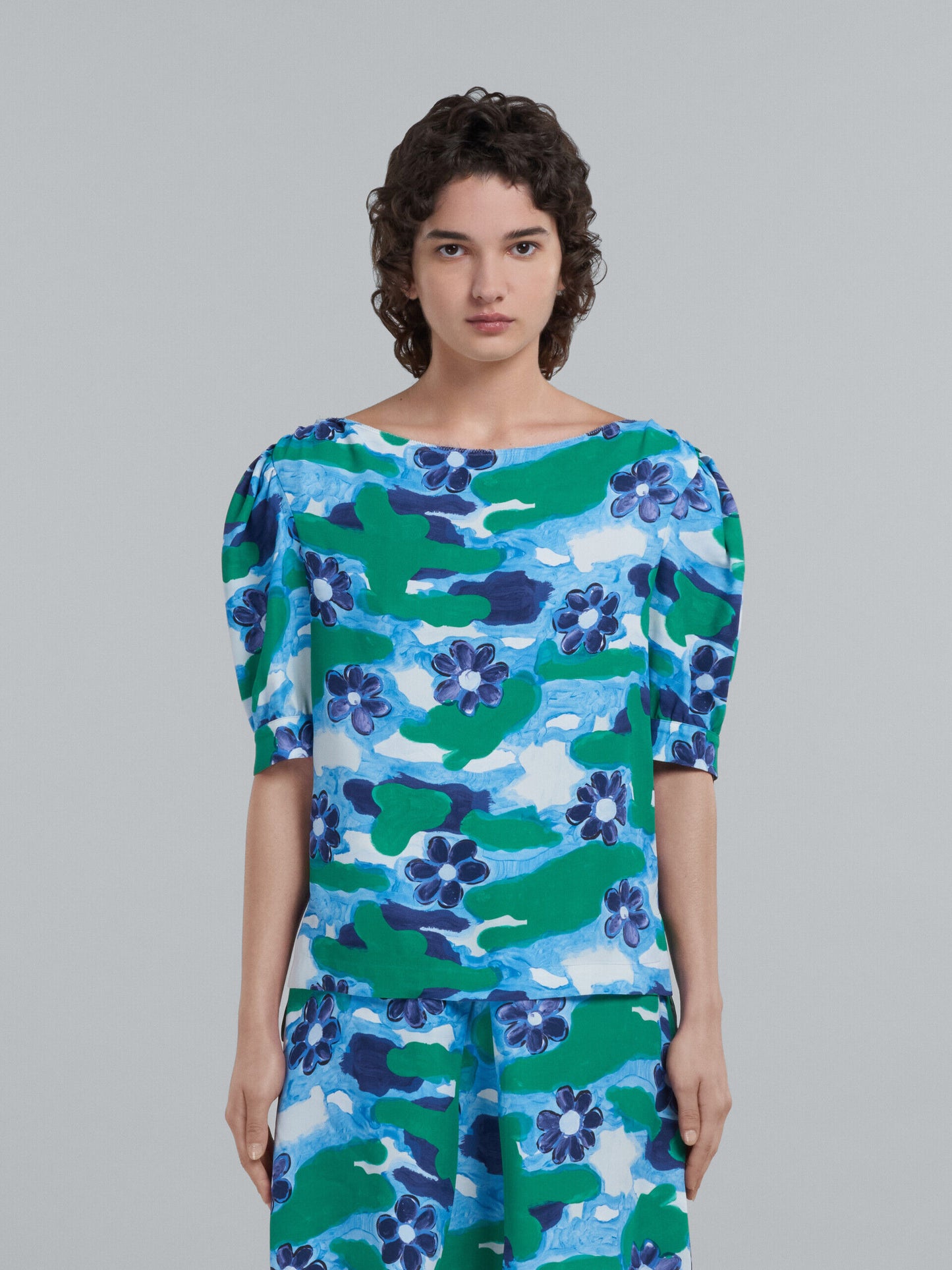 Blue Fibres Tank Tops