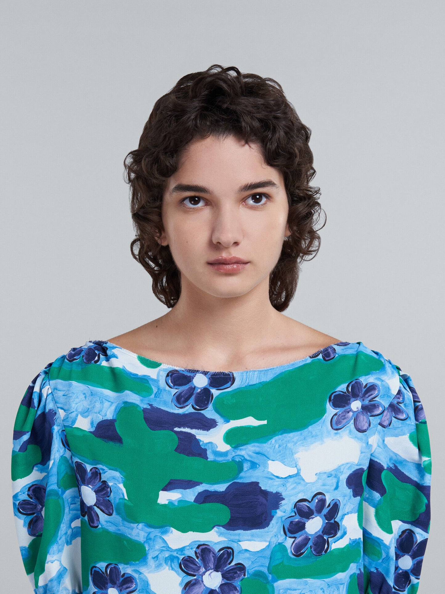 Blue Fibres Tank Tops