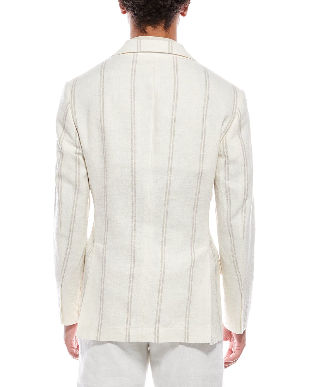 Multicolor Linen Blazer