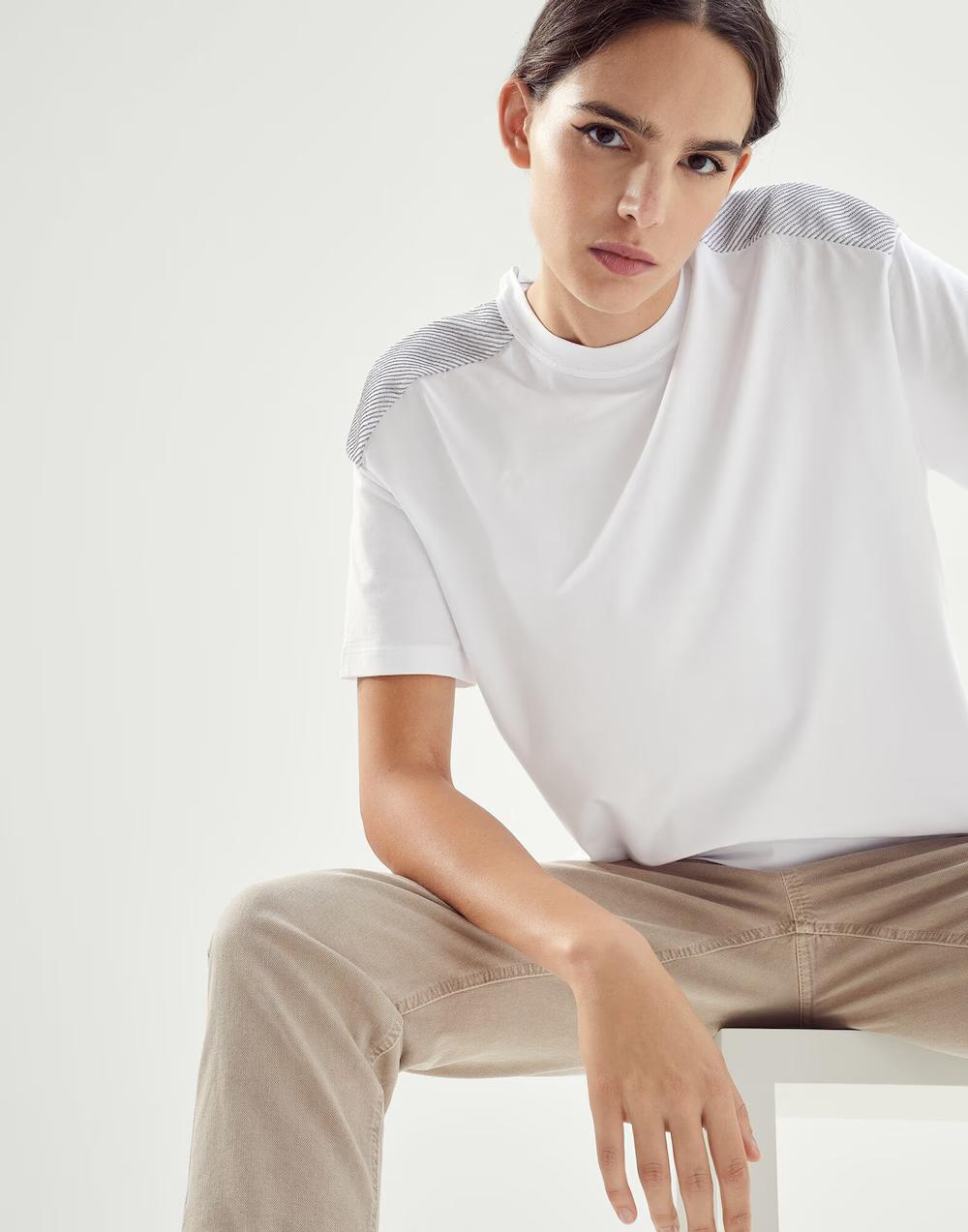White Cotton Sportswear