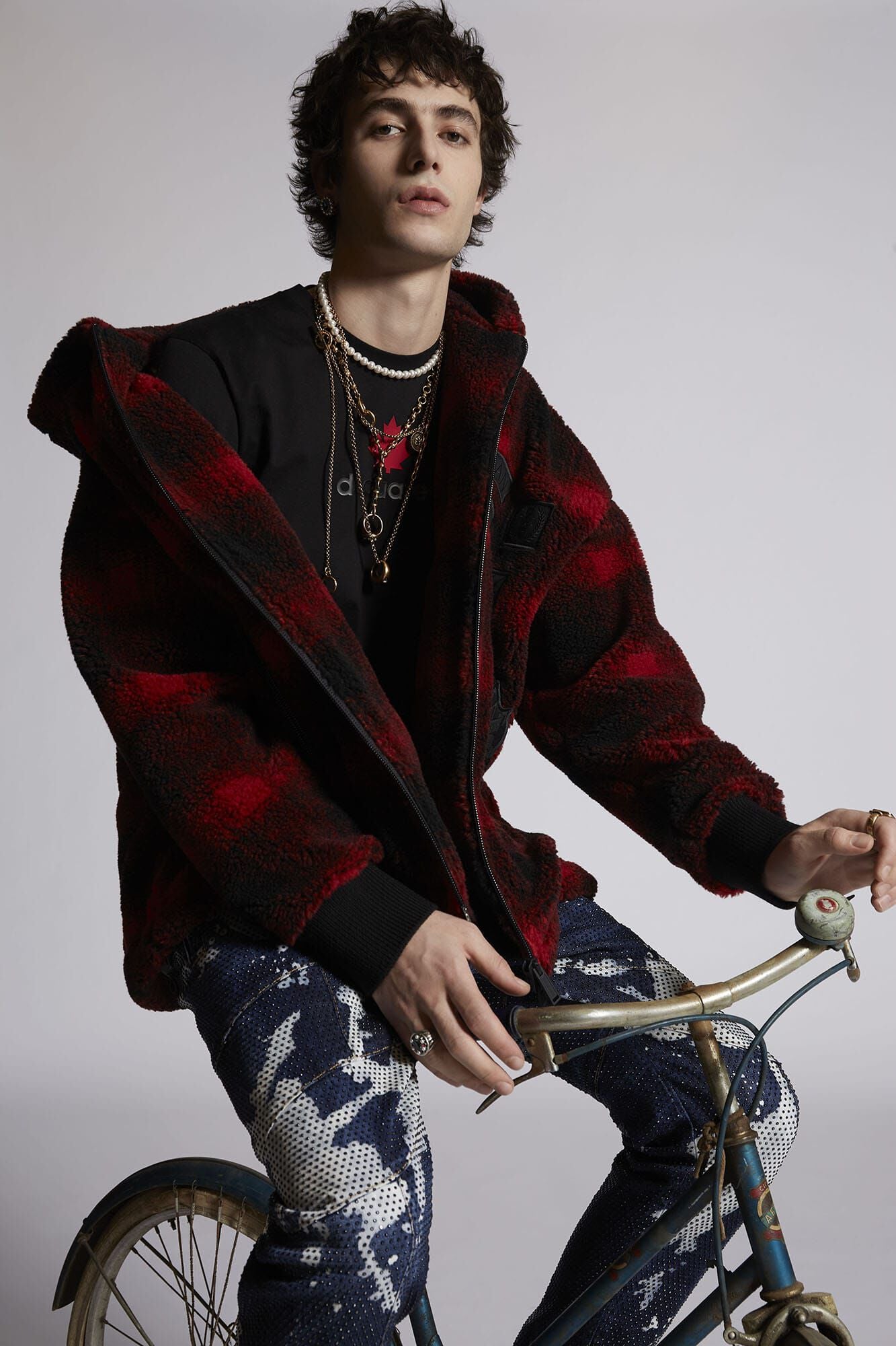 Bicolor Fibres Sweatshirt