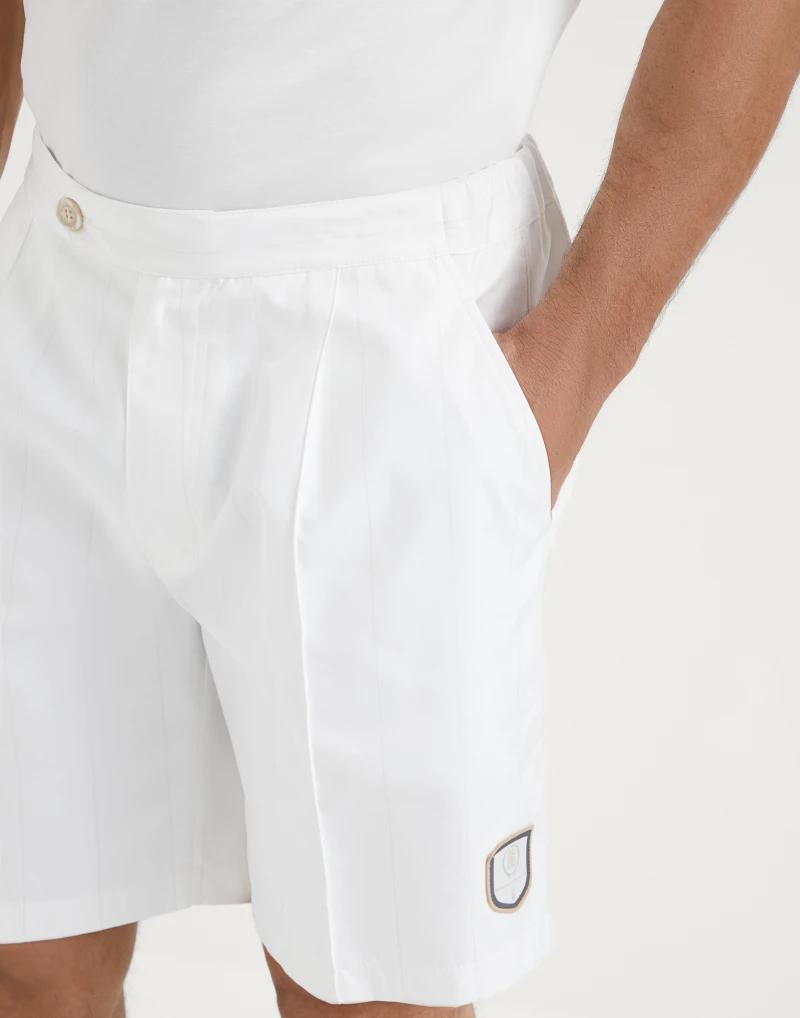 Multicolor Polyester Shorts