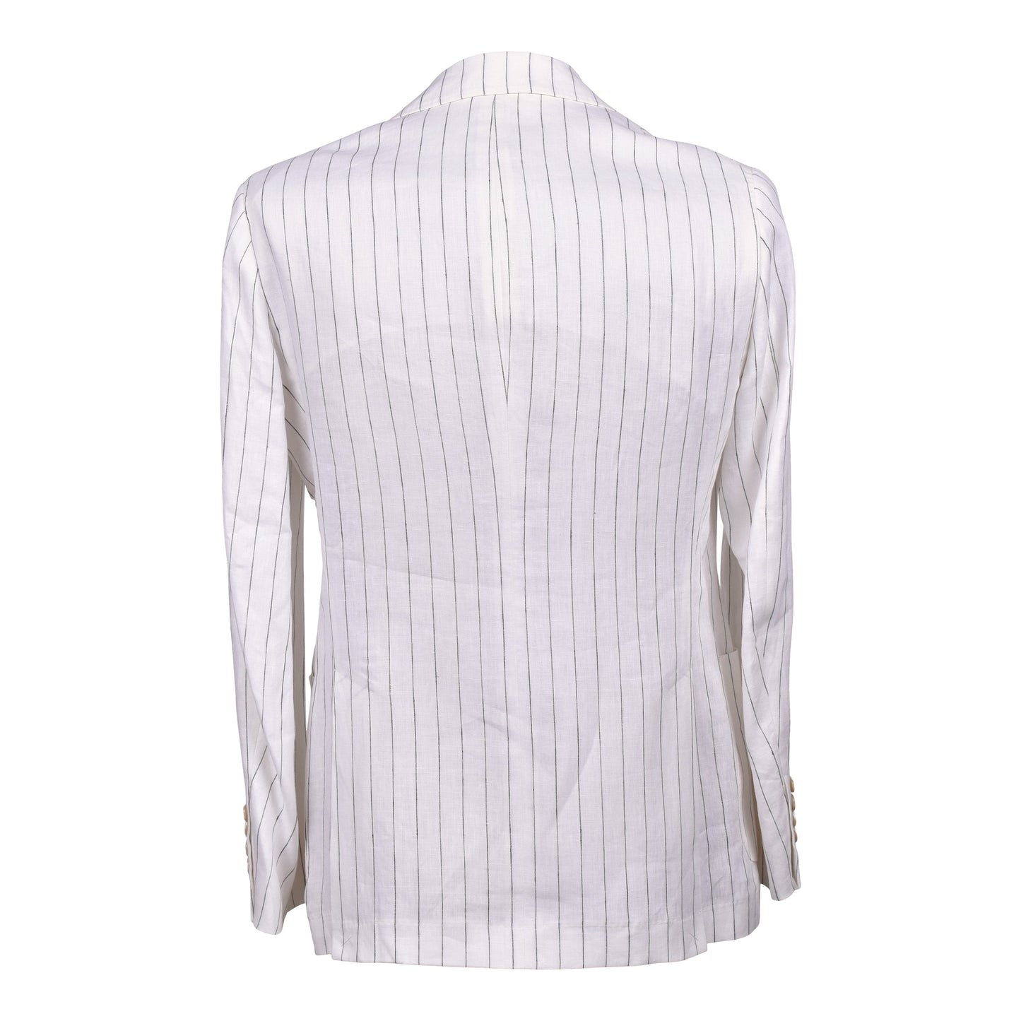 White Linen Two-Piece Suit