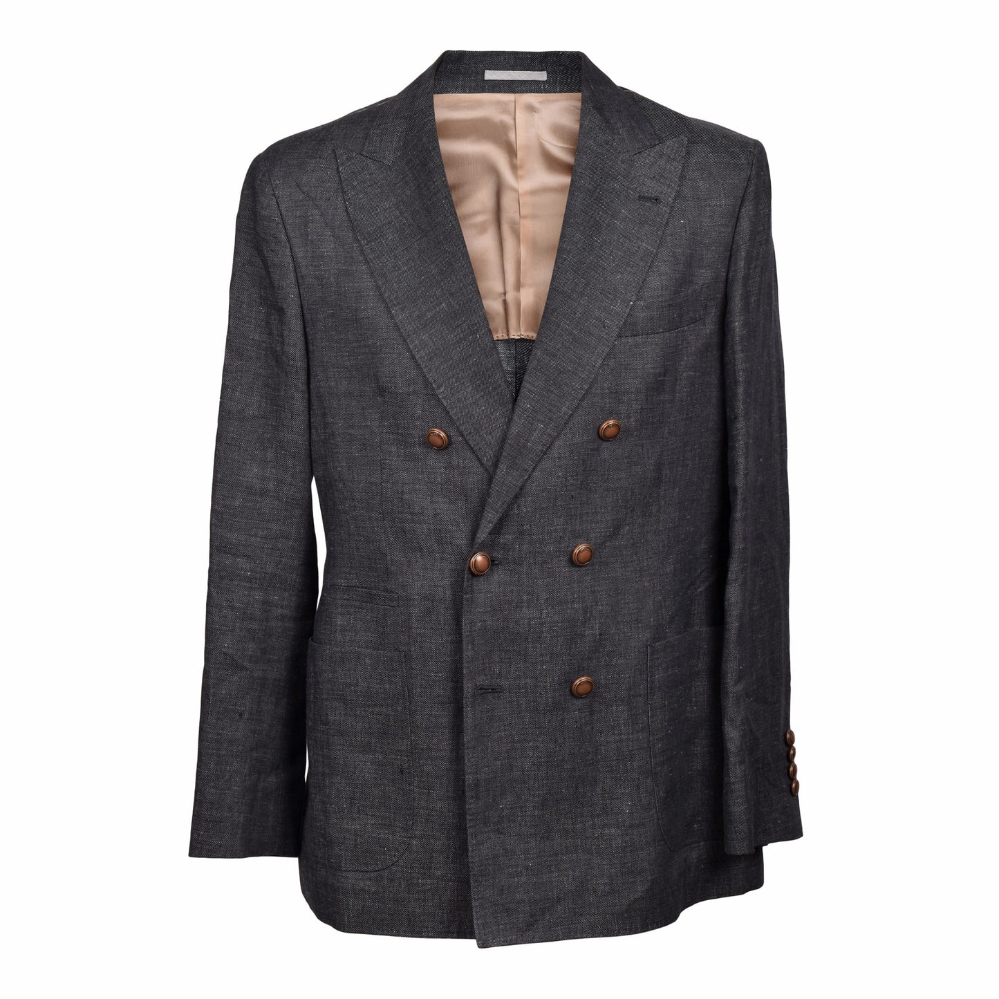 Gray Linen Blazer