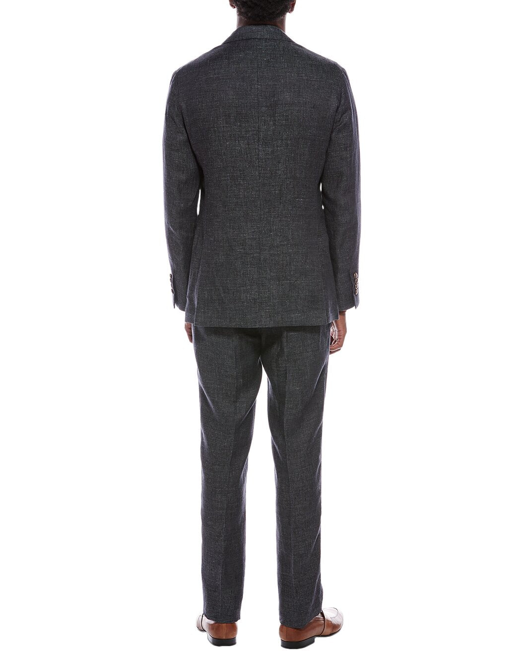 Gray Linen Blazer