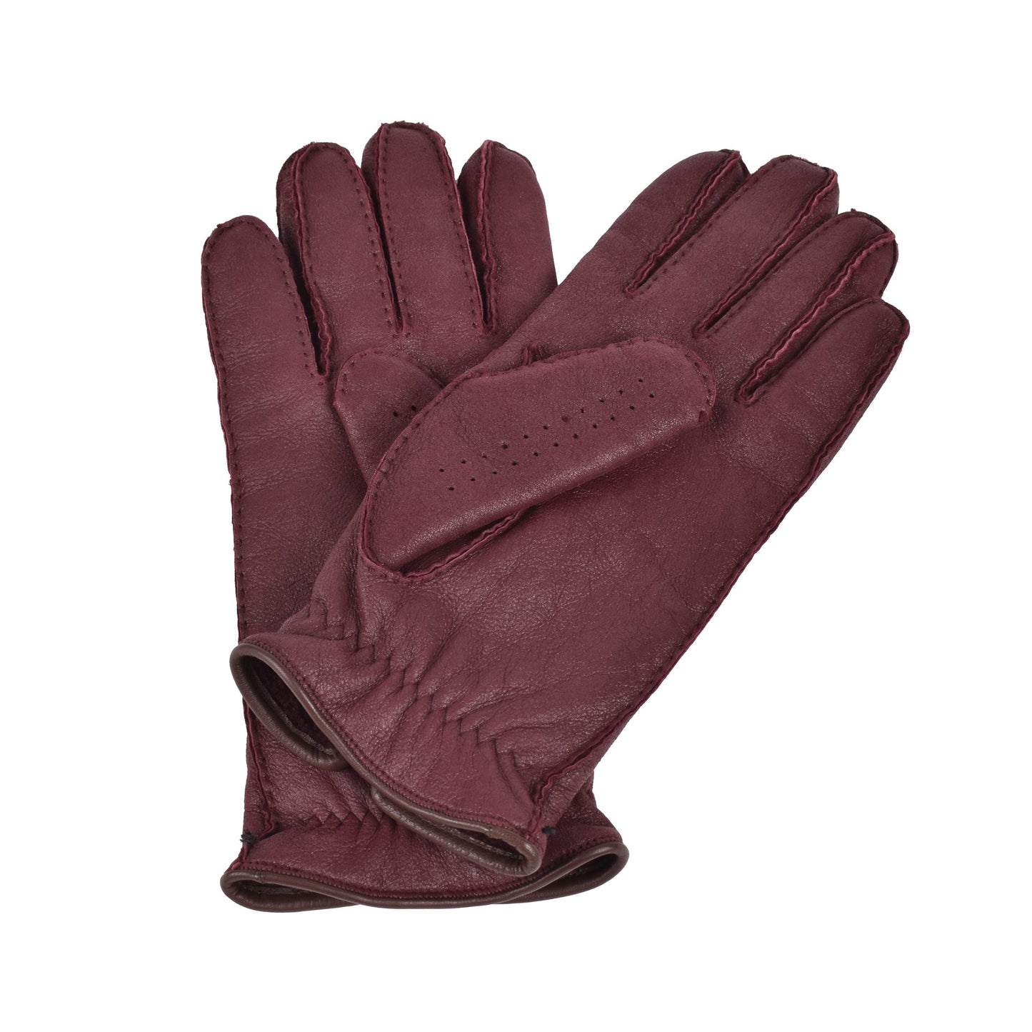 Brown Leather Gloves