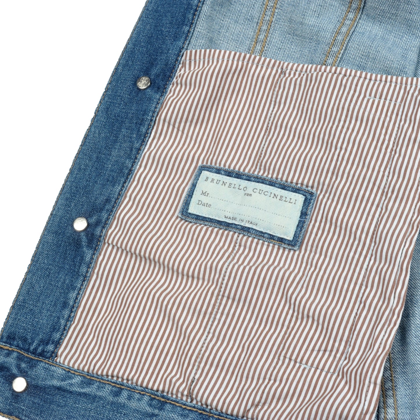 Light Blue Cotton Denim Jacket