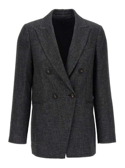 Gray Viscose Coat