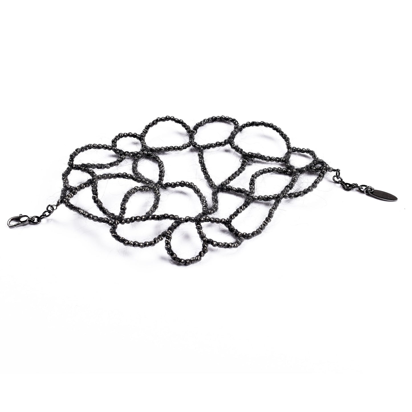 Black Silver Necklace