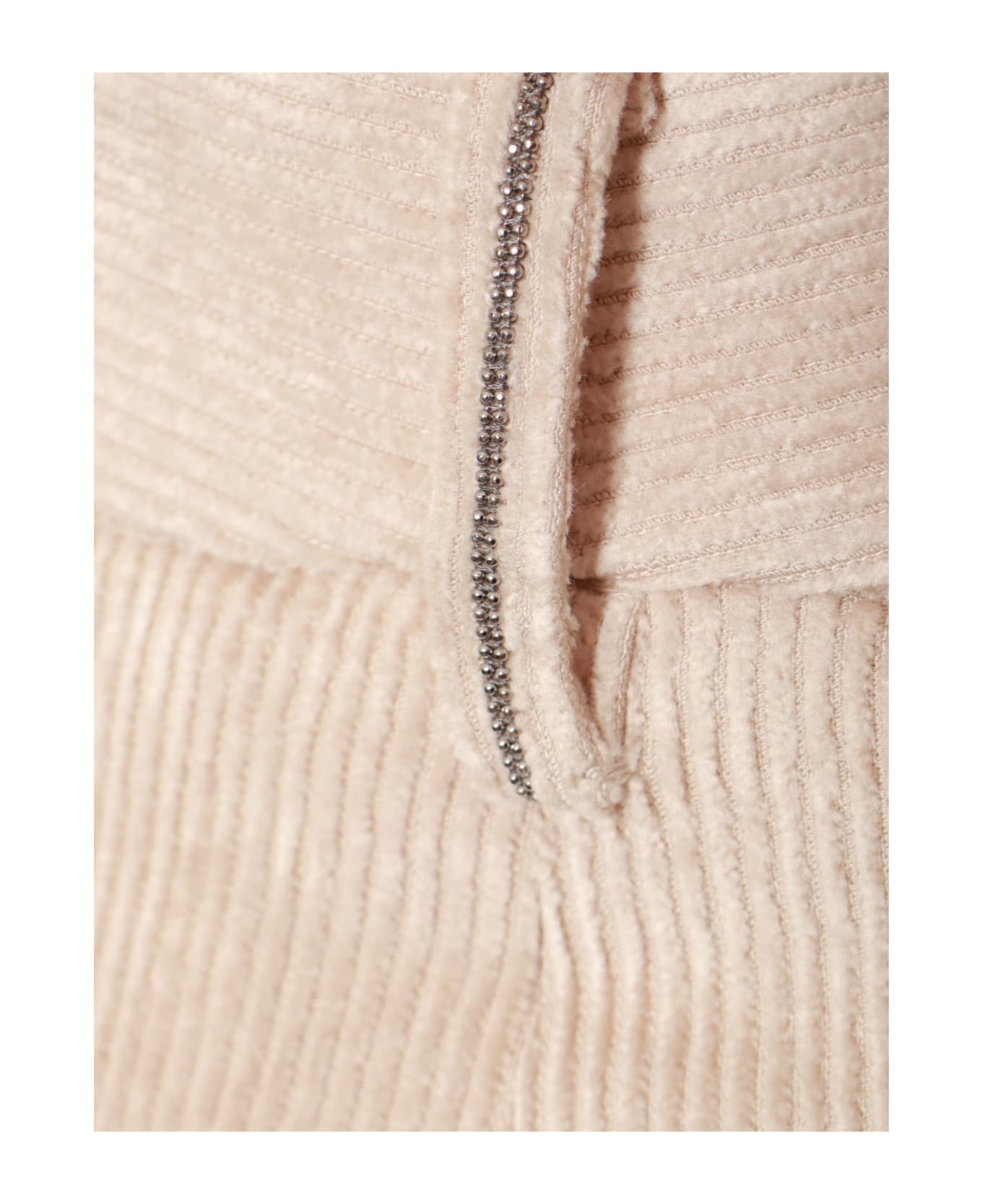Pink Viscose Casual Pants