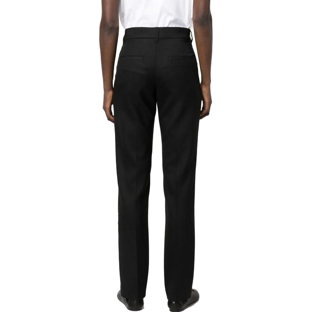 Black Wool Pants