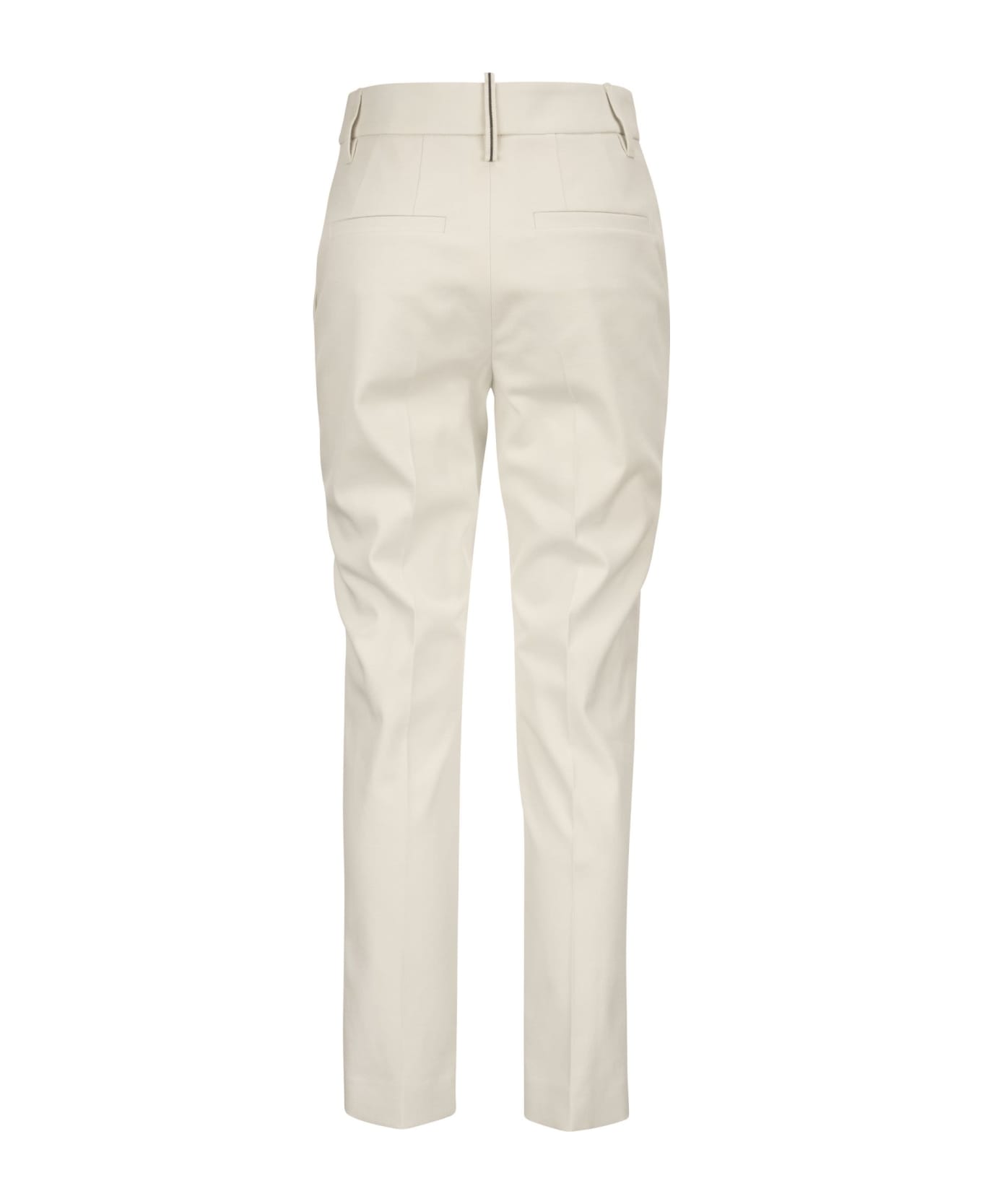 Gray Cotton Pants